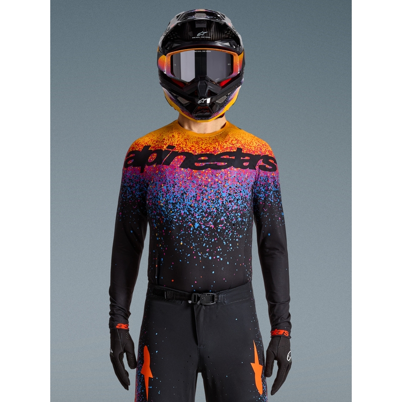 Alpinestars Supertech Limited Edition Black Hole Motocross-Trikot, schwarz