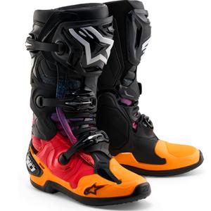 Alpinestars Tech 10 Limited Edition Black Hole Motorradstiefel, schwarz