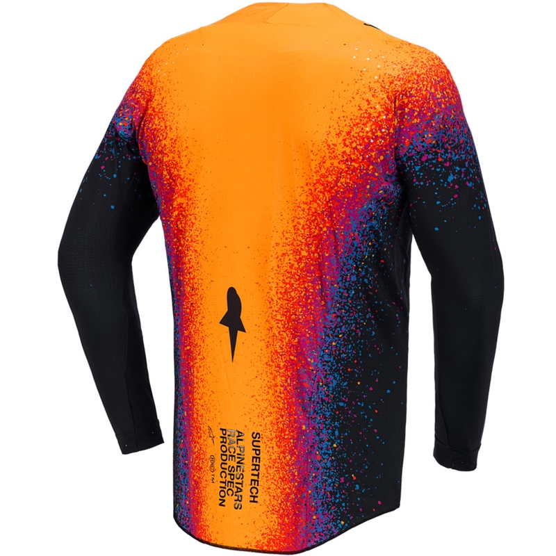 Alpinestars Supertech Limited Edition Black Hole Motocross-Trikot, schwarz