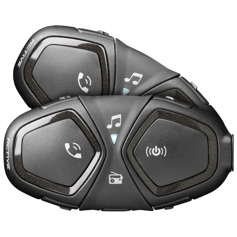Bluetooth-Freisprecheinrichtung CellularLine Interphone ACTIVE - Doppelpack