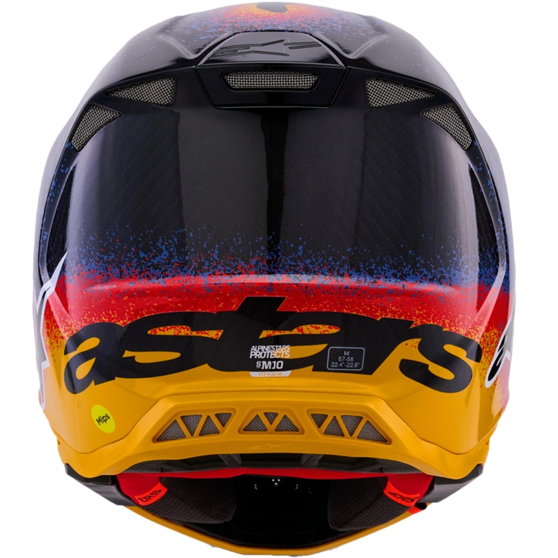 Alpinestars Supertech S-M10 Motocross-Helm in limitierter Auflage, Black Hole, schwarz