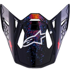 Alpinestars Supertech S-M10 Limited Edition Black Hole Motorradhelmvisier, schwarz