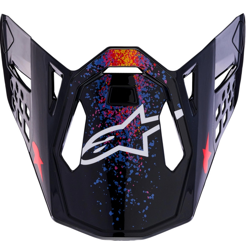 Alpinestars Supertech S-M10 Limited Edition Black Hole Motorradhelmvisier, schwarz