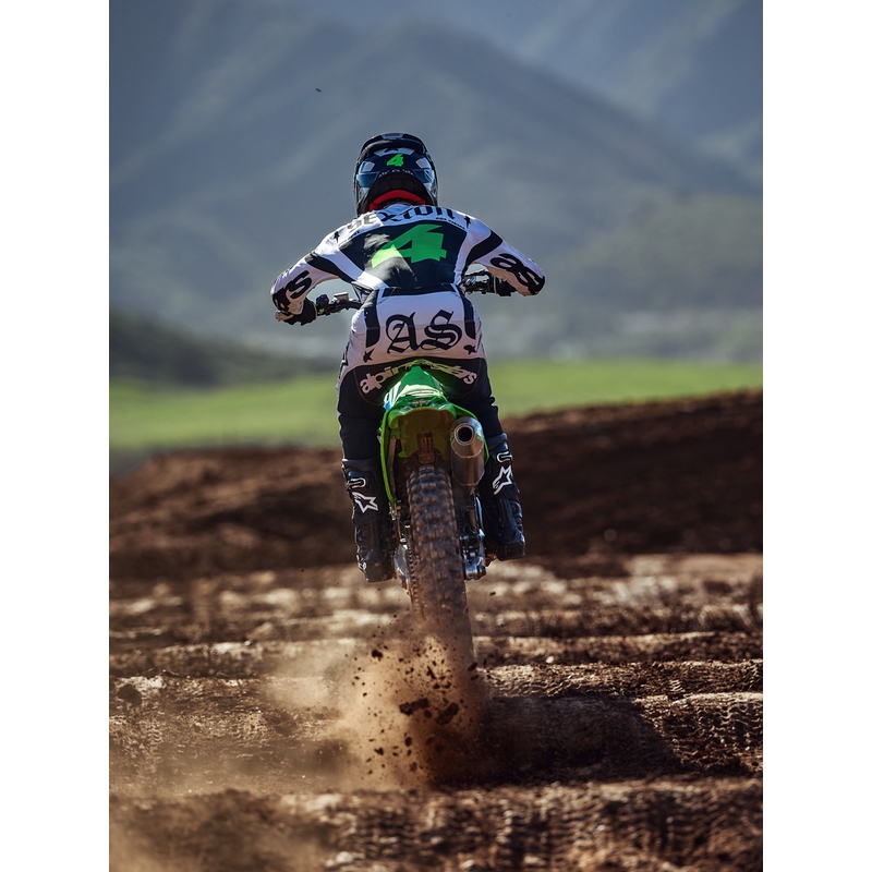Alpinestars Techstar Motocross-Trikot in limitierter Auflage, Wolf Dust, Sand-Schwarz
