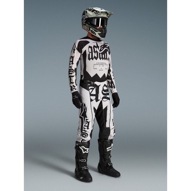 Alpinestars Techstar Motocross-Trikot in limitierter Auflage, Wolf Dust, Sand-Schwarz