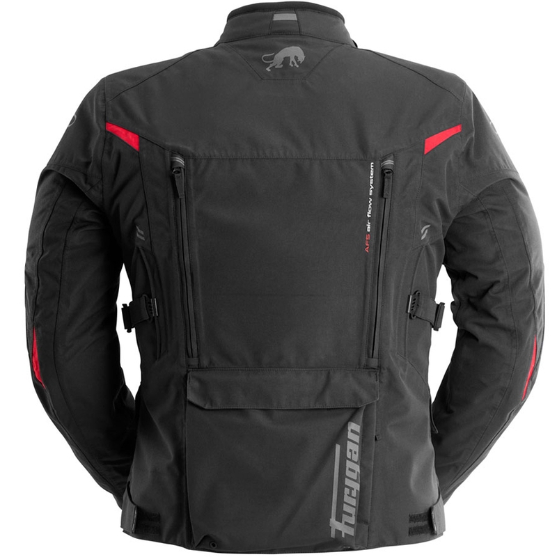 Furygan CHALLENGER 3C PRIMALOFT® Motorradjacke schwarz-rot