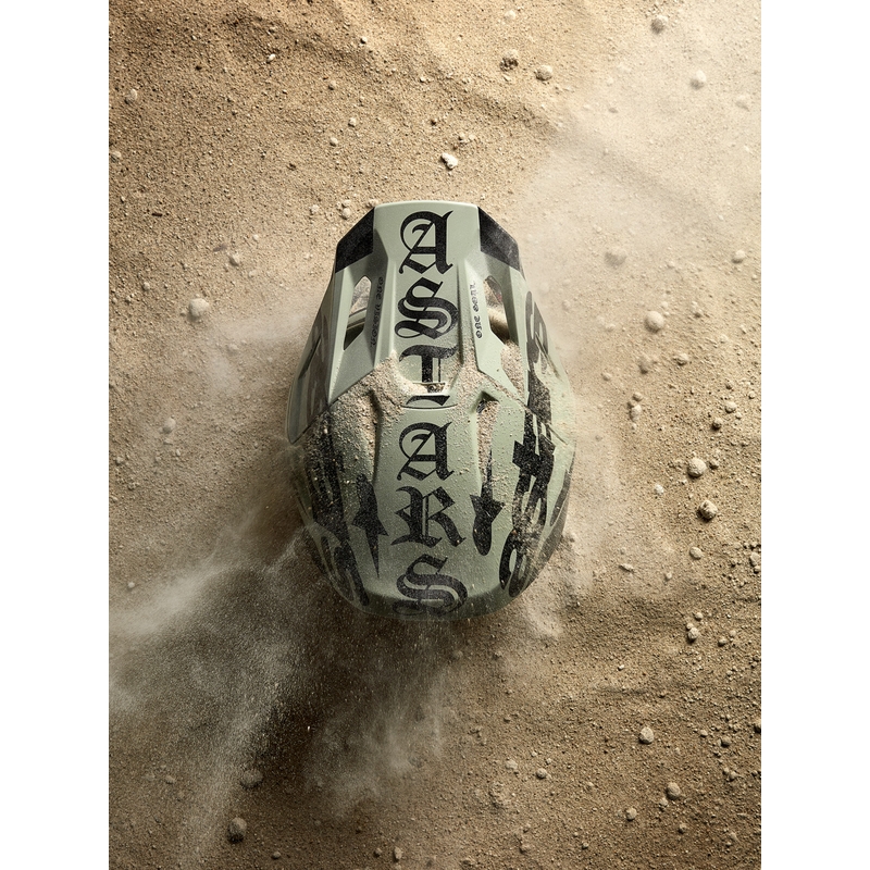 Alpinestars Supertech S-M7 Motocross-Helm in limitierter Auflage, Farbe: Wolf Dust, Sand-Schwarz