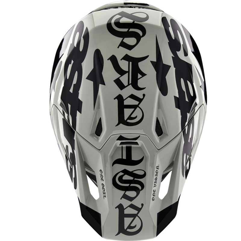 Alpinestars Supertech S-M7 Motocross-Helm in limitierter Auflage, Farbe: Wolf Dust, Sand-Schwarz
