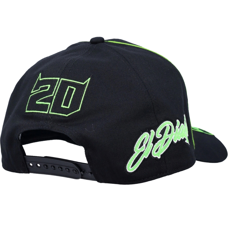 Monster Fabio Quartararo 20 Outline Cap Schwarz