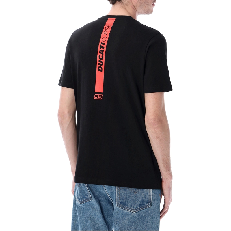 Ducati Corse Marc Marquez Grafik Helm T-Shirt schwarz