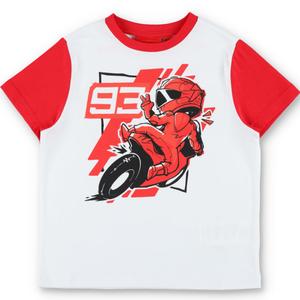 Ducati Marc Marquez Grafik-Bike-T-Shirt für Kinder, weiß