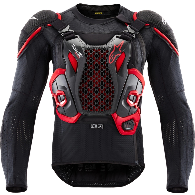 Alpinestars TECH-AIR® OFF-ROAD Motorrad-Airbagweste schwarz-rot