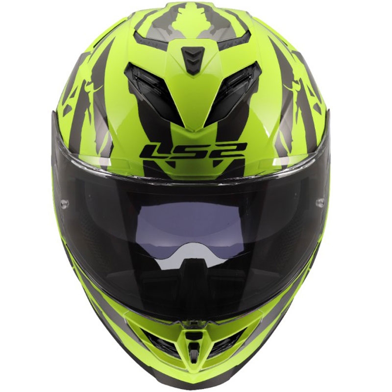 Integralhelm LS2 FF818 Storm III Kaos Gelb