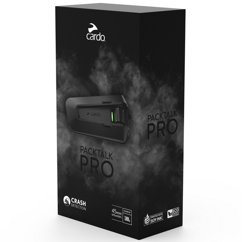Bluetooth-Gegensprechanlage CARDO PACKTALK PRO Duo schwarz