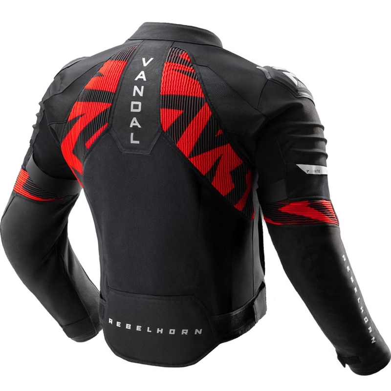 Rebelhorn Vandal 2 Air Motorradjacke schwarz-rot
