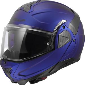 Klappbarer Motorradhelm LS2 FF910 Advant II, Uni-Matt-Marineblau