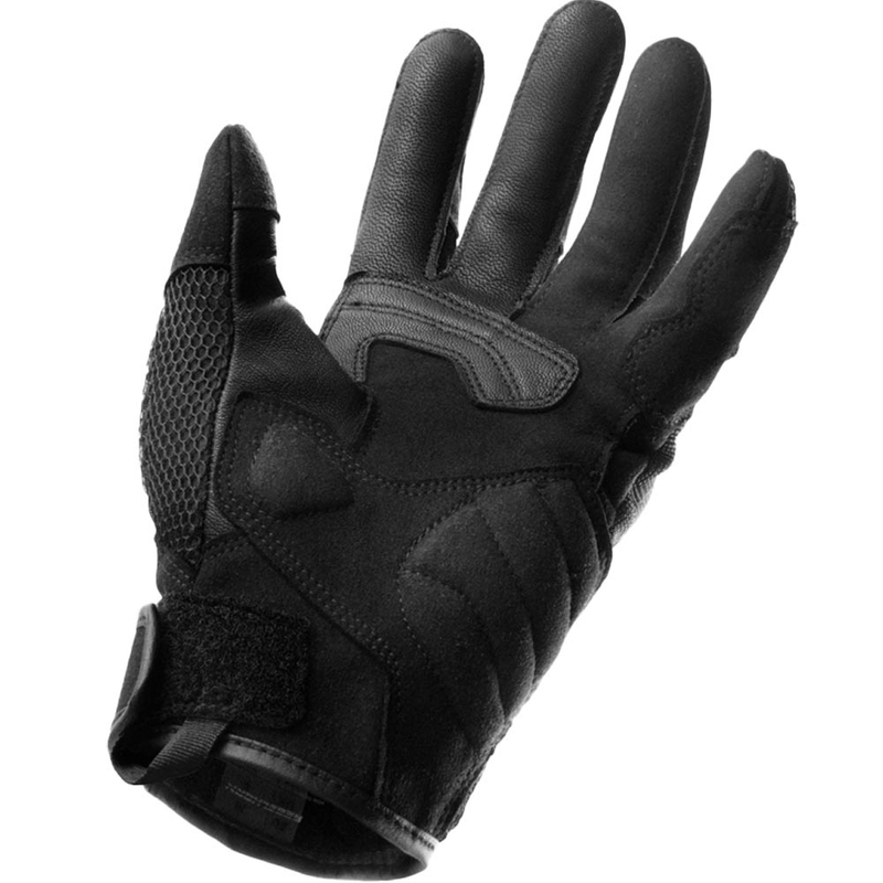 Rebelhorn Core Damen-Motorradhandschuhe schwarz