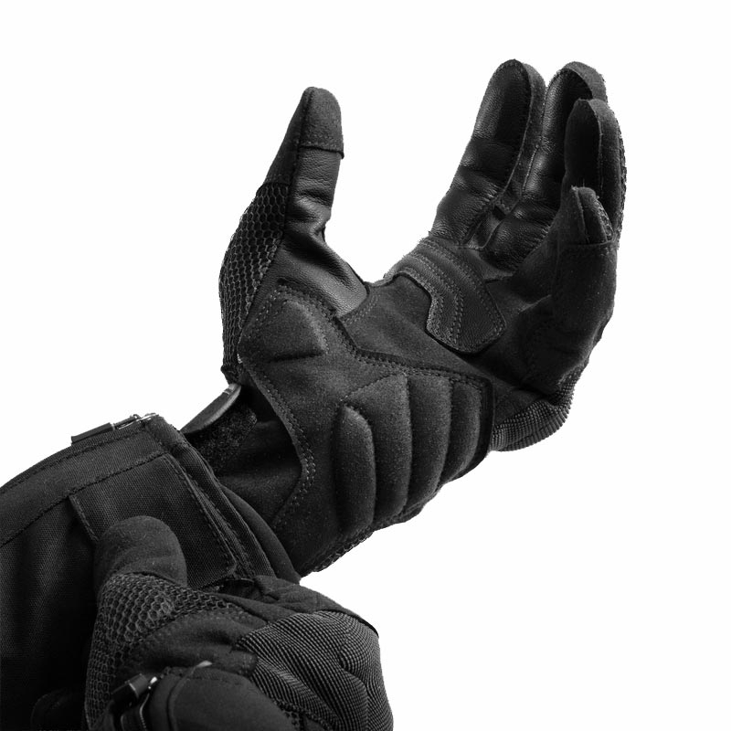 Rebelhorn Core Damen-Motorradhandschuhe schwarz