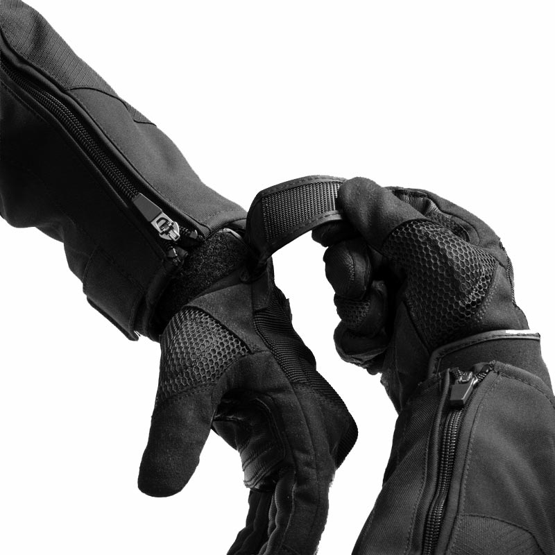Rebelhorn Core Motorradhandschuhe, schwarz-grau-fluoreszierend gelb
