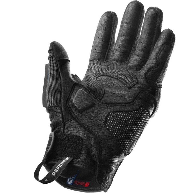 Rebelhorn Defender Motorradhandschuhe schwarz