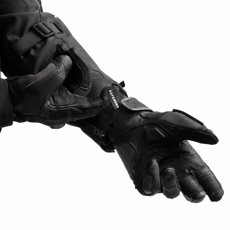 Rebelhorn Defender Motorradhandschuhe schwarz