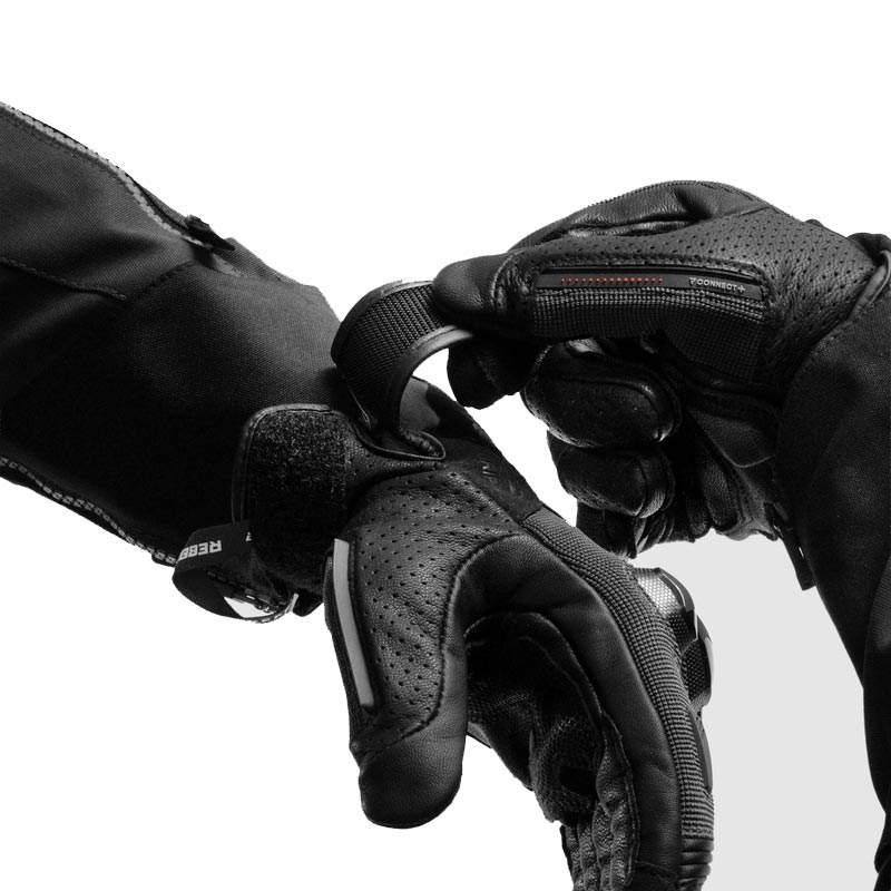 Rebelhorn Defender Motorradhandschuhe schwarz