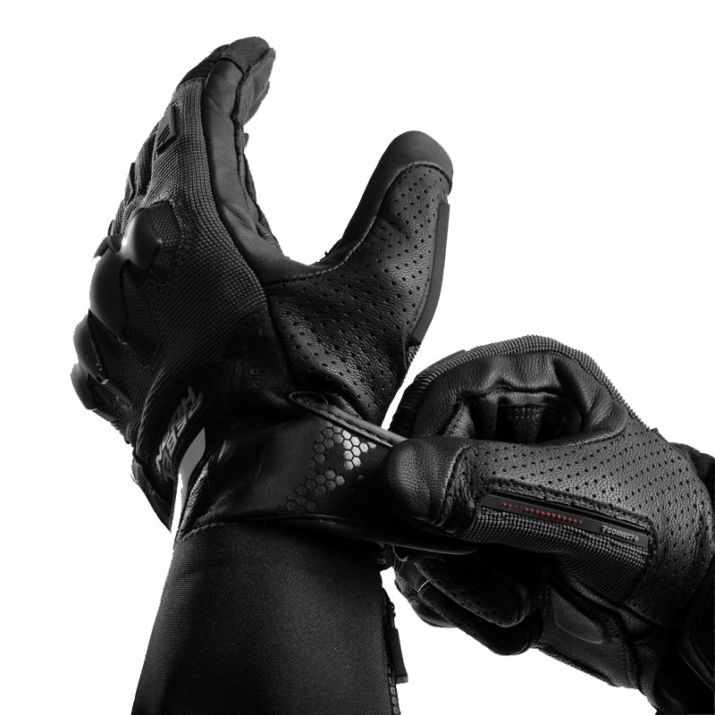 Rebelhorn Defender Motorradhandschuhe schwarz