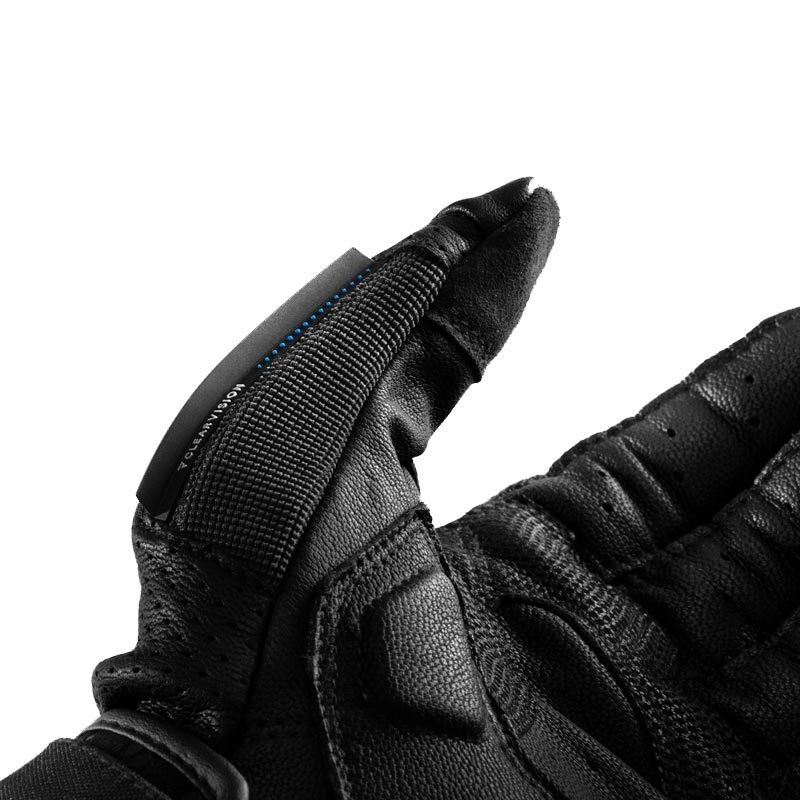 Rebelhorn Defender Motorradhandschuhe schwarz-rot