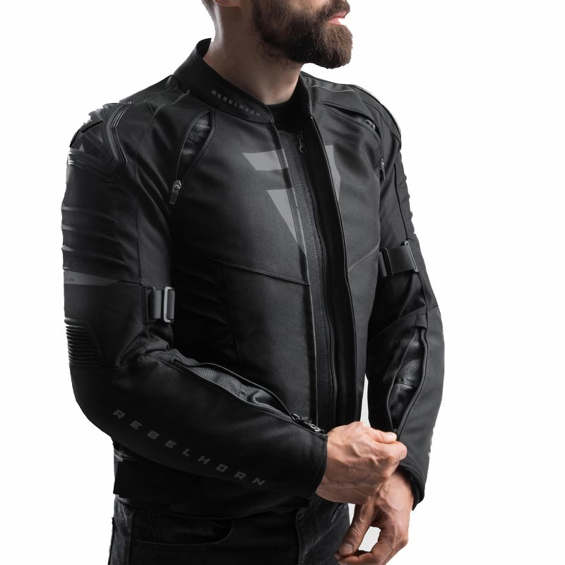 Rebelhorn Vandal 2 Motorradjacke schwarz