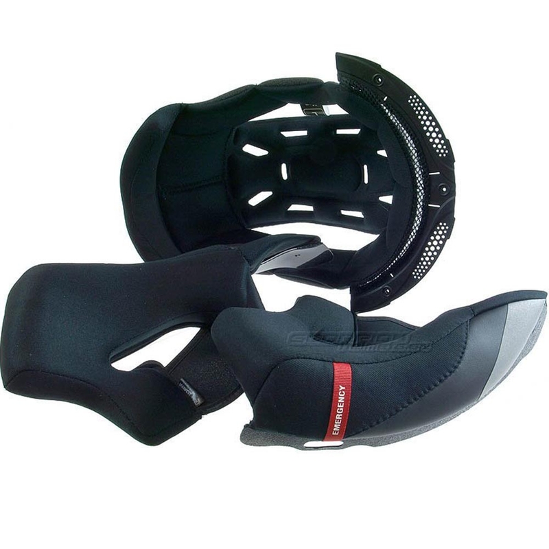 Scorpion EXO-491 KW Motorradhelm, Innenausstattung Standard Schwarz