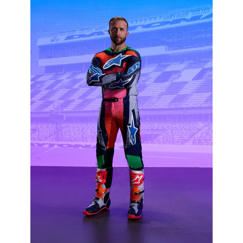 Alpinestars TECH 10 Limited Edition Records Motocross-Stiefel, schwarz