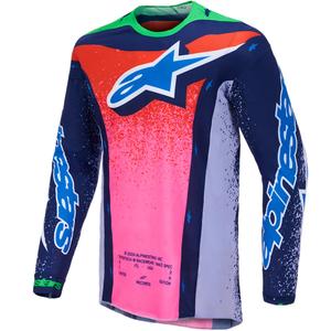 Alpinestars Supertech Limited Edition Records Motocross-Trikot – Grau