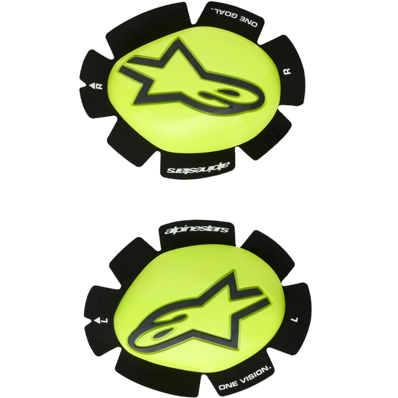 Alpinestars GP Plus Sturzpads, 2 Stück, fluoreszierend gelb-schwarz