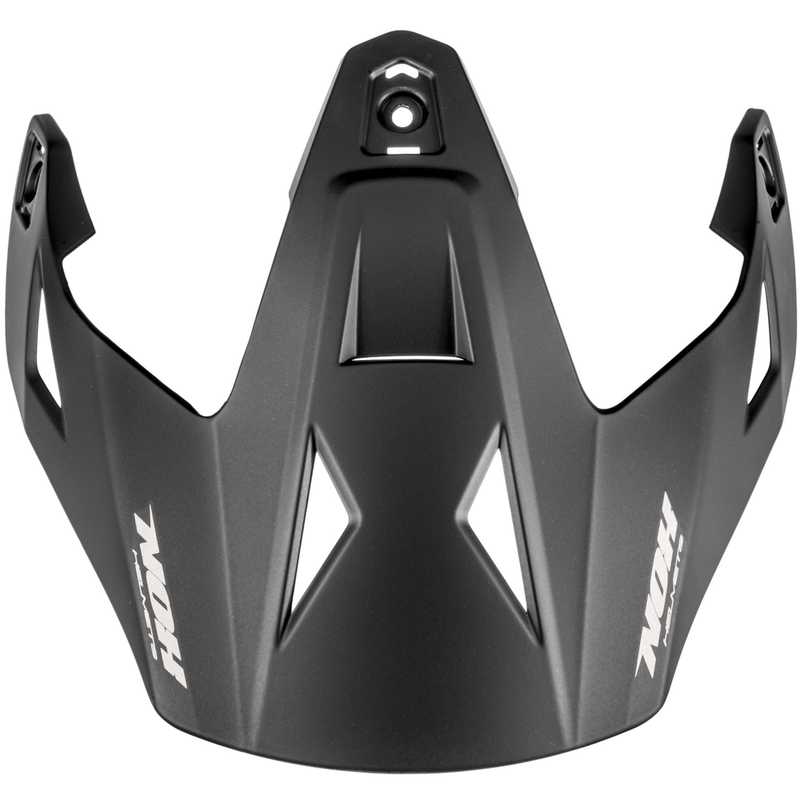 Visier für Motorradhelme Nox N350, matt schwarz