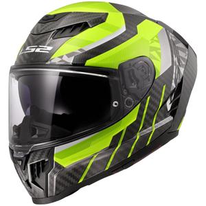 Integralhelm Motorrad LS2 FF807 Dragon Trax fluo gelb