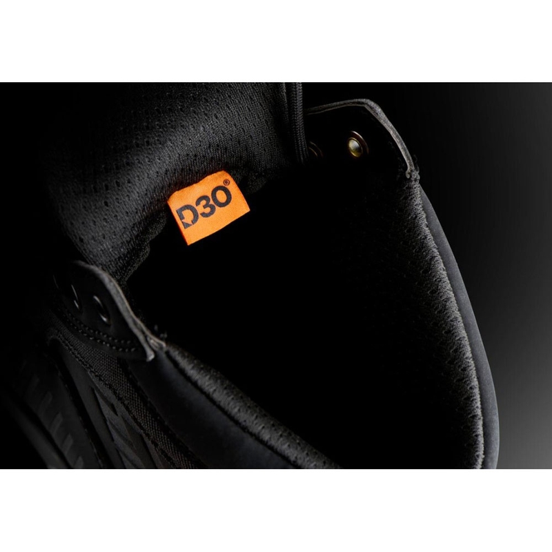 Furygan Sacramento D3O® Motorradstiefel schwarz-schwarz