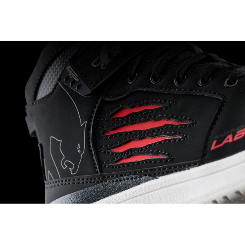 Furygan Tarmac D3O® Motorradstiefel schwarz-rot