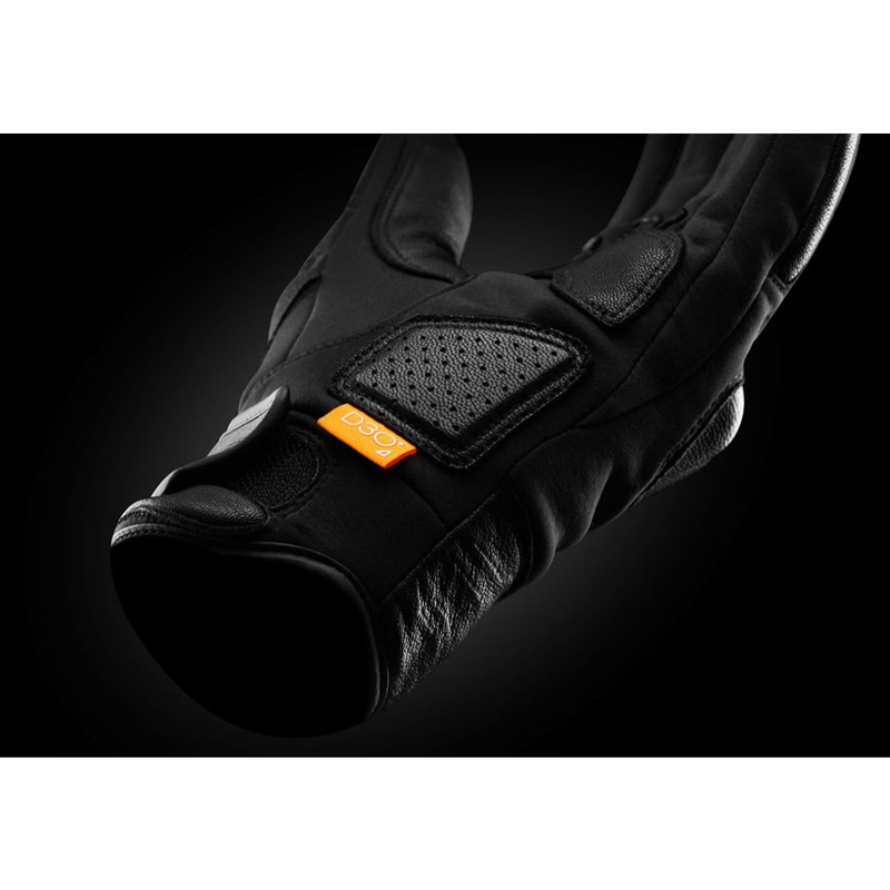Furygan TD Soft D3O® PRIMALOFT® Motorradhandschuhe Schwarz