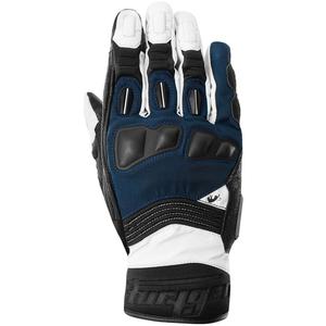 Furygan Balmaz All Seasons Motorradhandschuhe Schwarz-Blau-Perlmutt