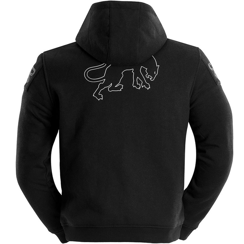 Furygan Livio X Kevlar® Motorradjacke schwarz-weiß