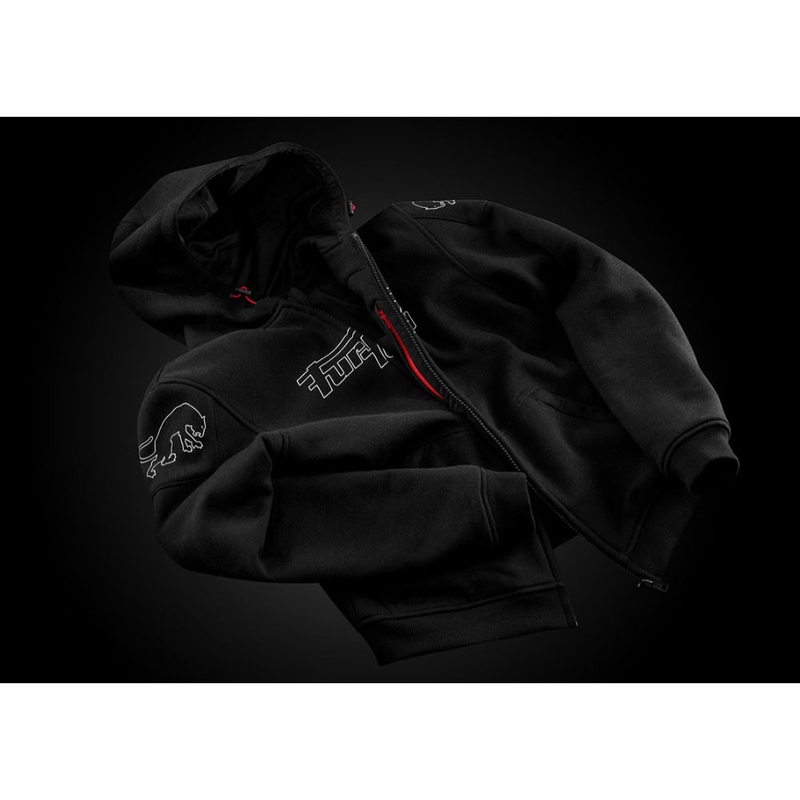 Furygan Livio X Kevlar® Motorradjacke schwarz-weiß