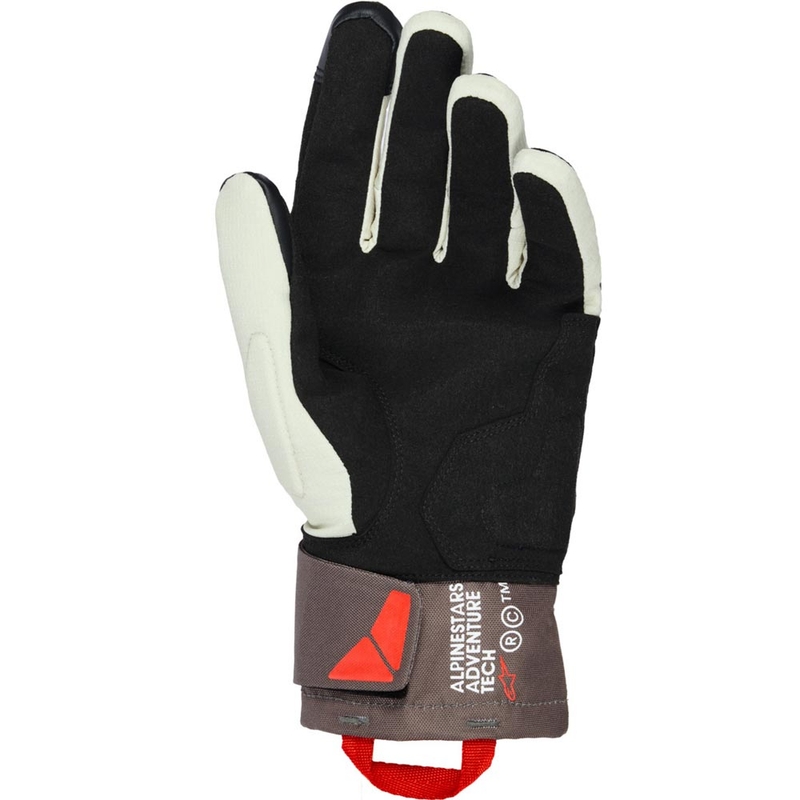 Alpinestars XT-3 Drystar Isolierte Motorradhandschuhe Dunkelbraun-Sand-Schwarz-Orange