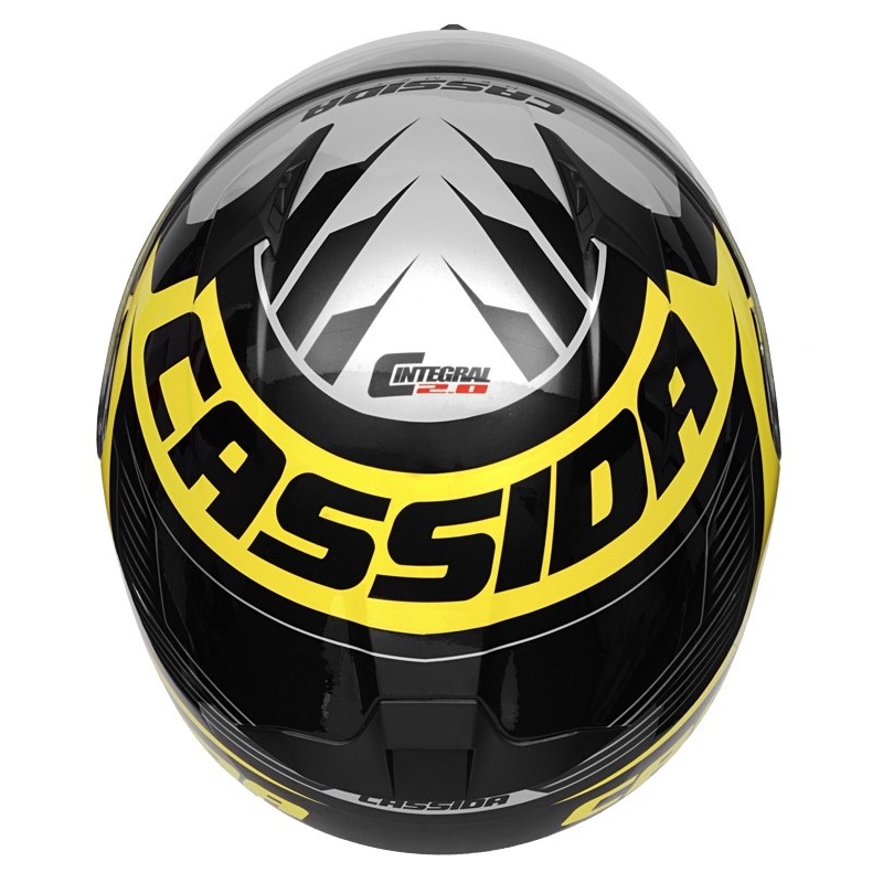 Integralhelm Cassida Integral 2.0 Perimetric fluo gelb-schwarz-grau