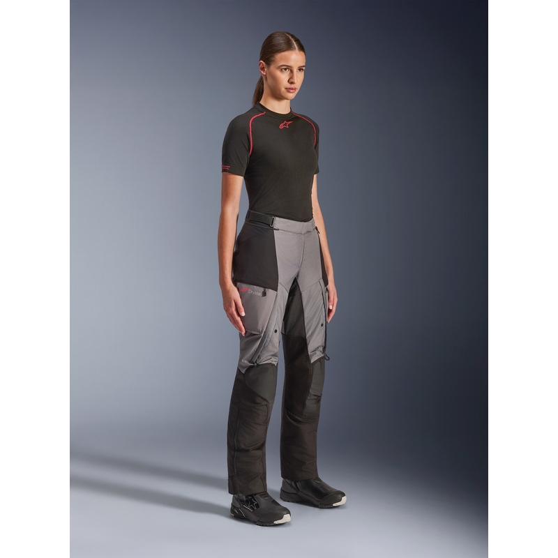 Alpinestars Stella Andes V4 Drystar Damen-Motorradhose, schwarz-dunkelgrau