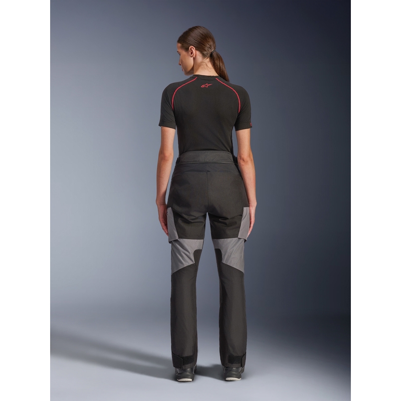 Alpinestars Stella Andes V4 Drystar Damen-Motorradhose, schwarz-dunkelgrau
