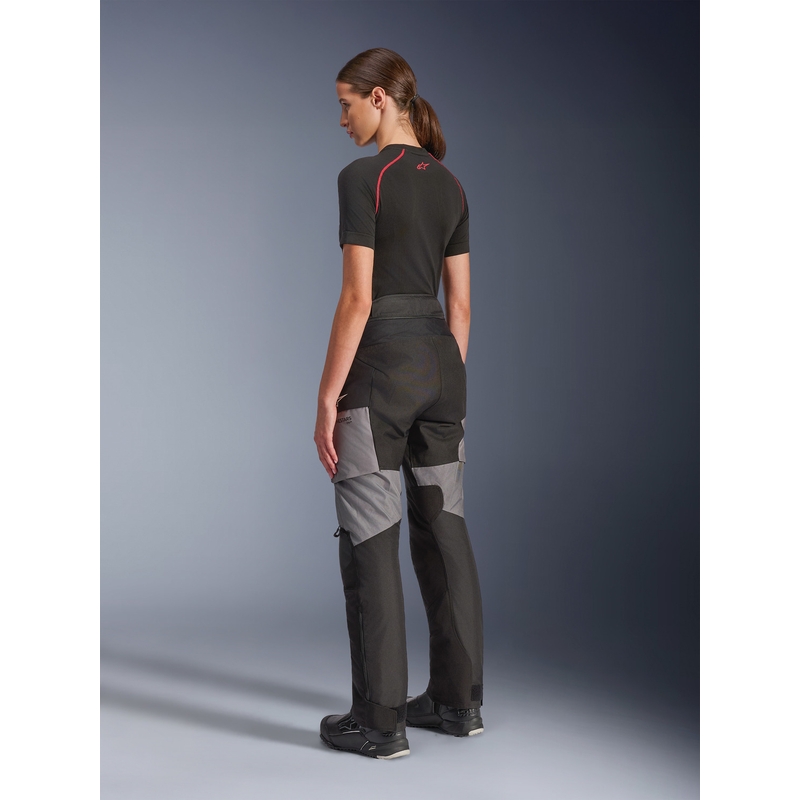 Alpinestars Stella Andes V4 Drystar Damen-Motorradhose, schwarz-dunkelgrau