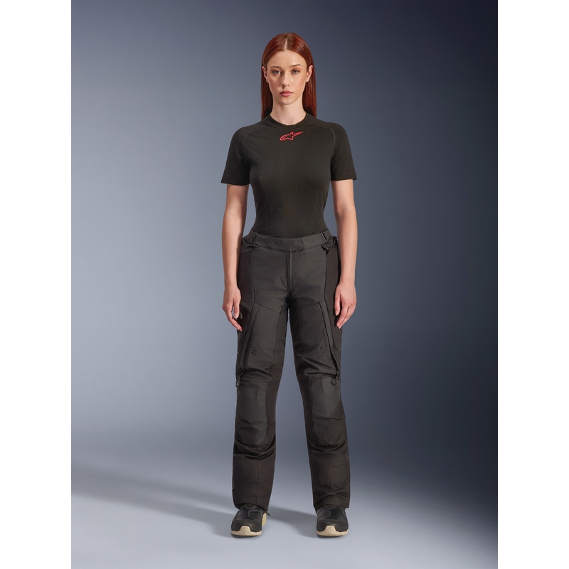 Alpinestars Stella Andes V4 Drystar Damen-Motorradhose Schwarz