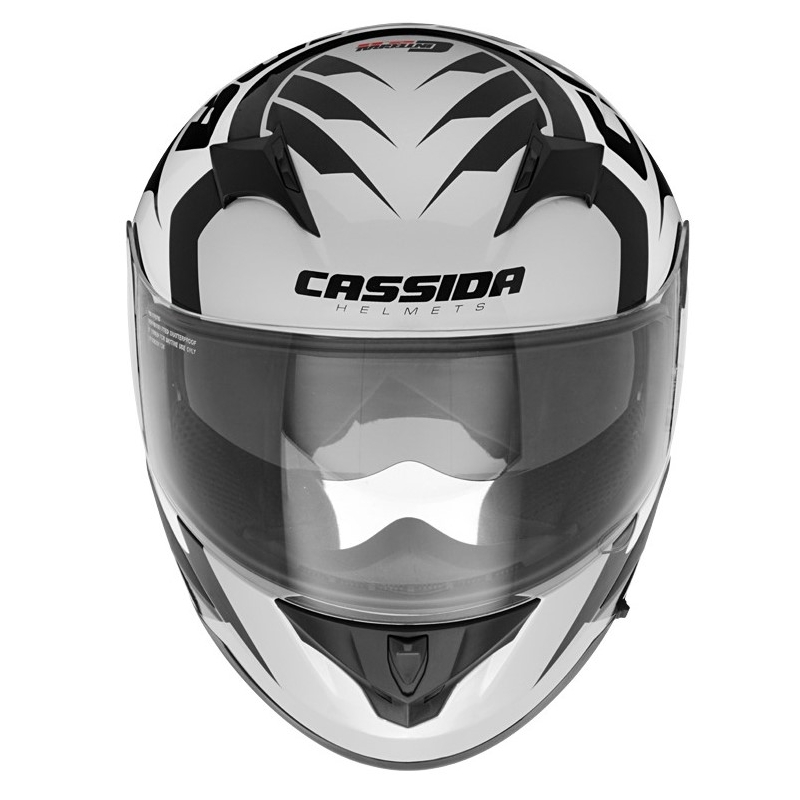 Integralhelm Cassida Integral 2.0 Perimetric schwarz-weiß-grau