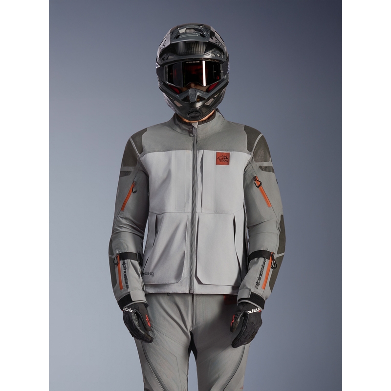 Alpinestars Nazca 3L Gore-Tex PRO Motorradjacke, dunkelgrau-hellgrau