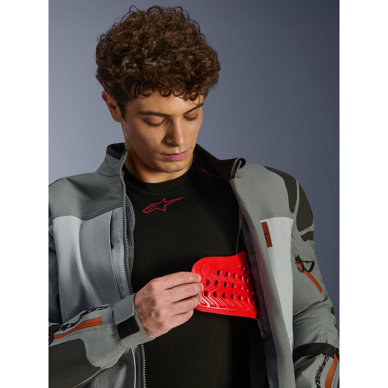 Alpinestars Nazca 3L Gore-Tex PRO Motorradjacke, dunkelgrau-hellgrau